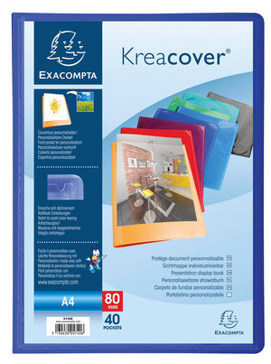 Exacompta - lbum Kreacover 40 bolsas