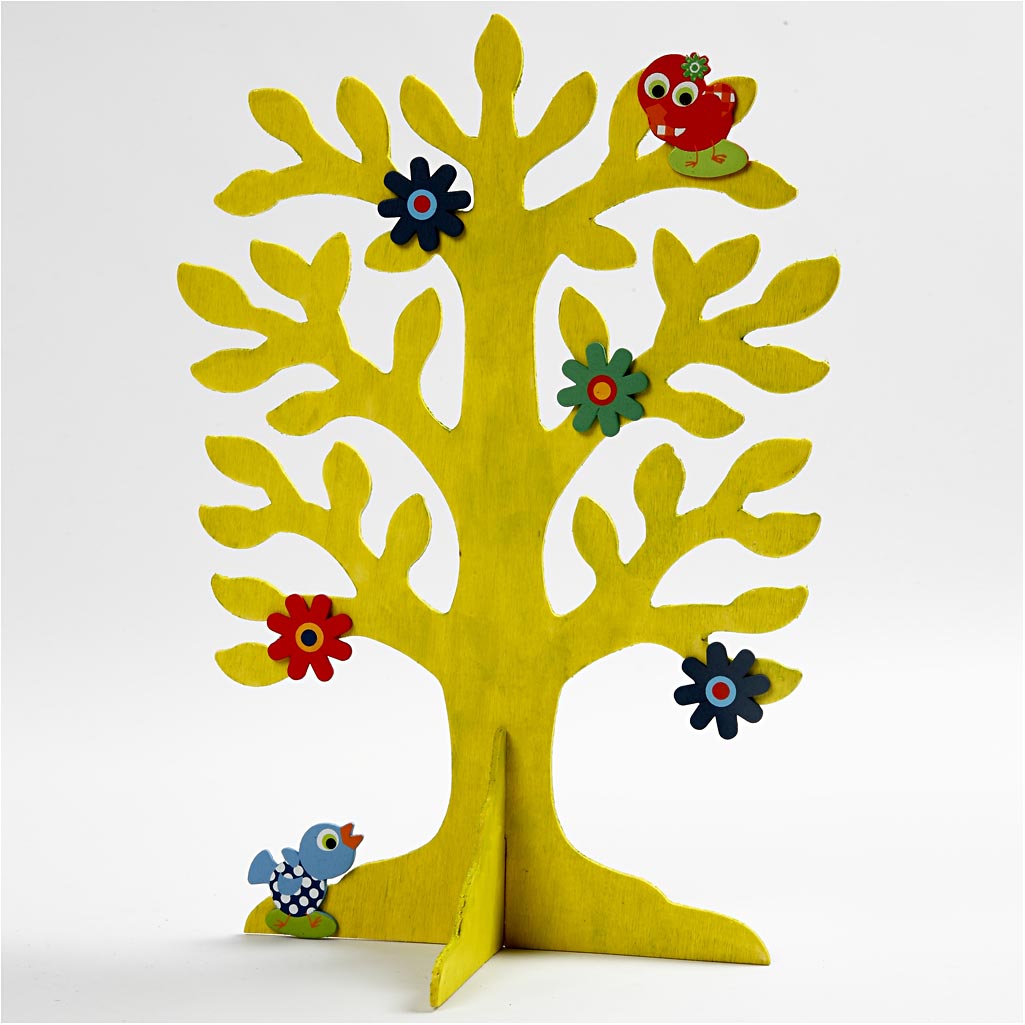 Creativ Company - Albero 30x21,5 cm legno | 10 pezzi