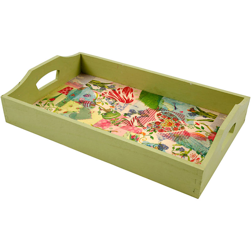 Creativ Company -  Dienblad  hout 30x17x5cm