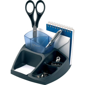 Maped Office -  bureau organizer Compact Essentials, 6 vakken, zwart/blauw