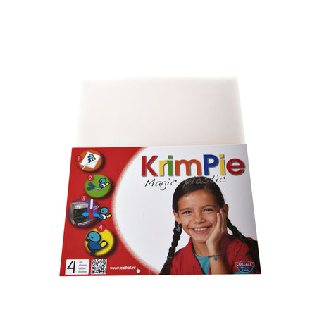 Collall - Krimpievel Magic Set 4 fogli in plastica trasparente