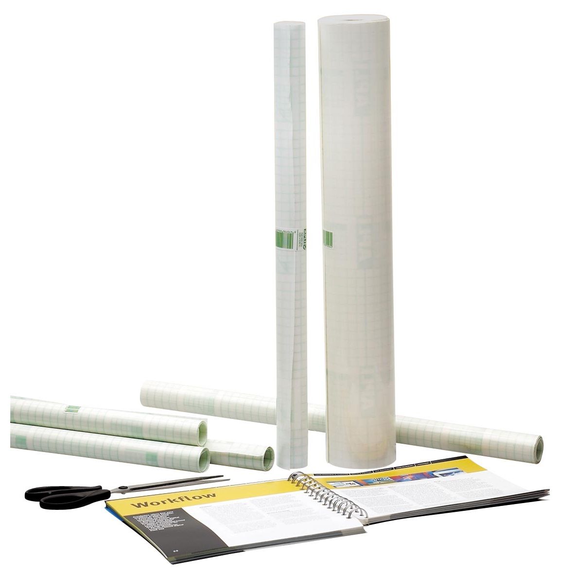 Apli - plastique autocollant en rouleaux pi 1,5 m x 0,5 m (50 microns)