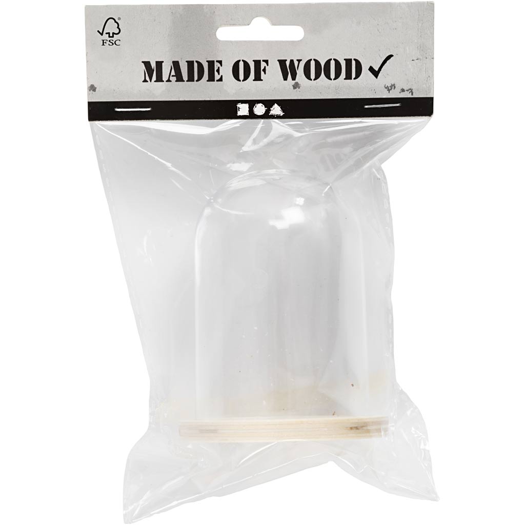 Creotime - Stolp Creativ Company con base de madera 9,5cm x 6cm