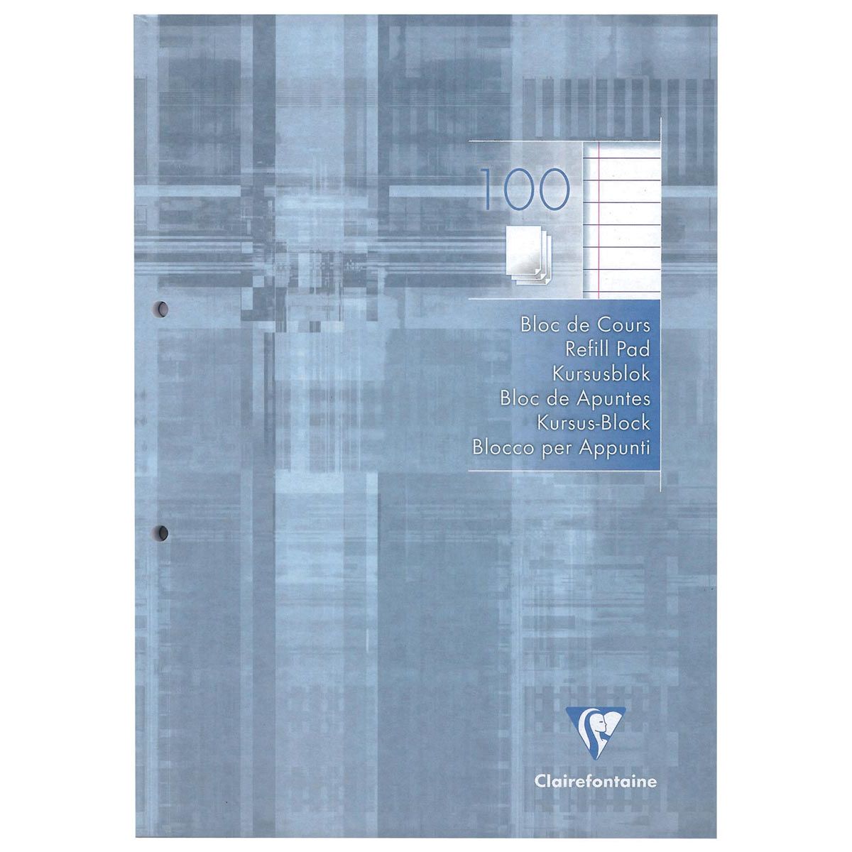 Clairefontaine - bloque de curso alineado con margen