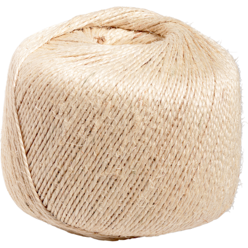 SENDPORORE® - Seil | Sisal | 3-Wire-Dicke | 450 m | 2,5 kg | Sisal | natürlich