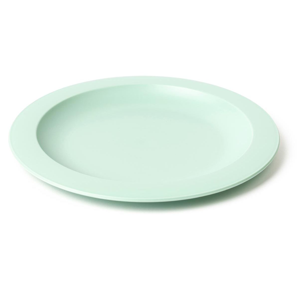 DBP -   bord, kunststof, rond, pastelgroen