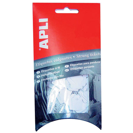 Apli - wire labels ft 28 x 43 mm (w x h) (7012), case of 100 pieces