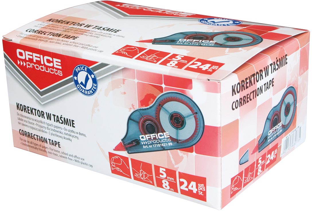 OFFICE products -   correctieroller, 5 mm x 8 m (afbeelding 3)