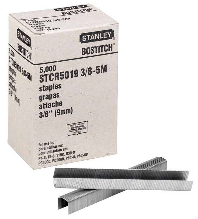 Bostitch -  Nietjes STCR501910E (10 mm), voor PC8000, doos van 5.000 nietjes