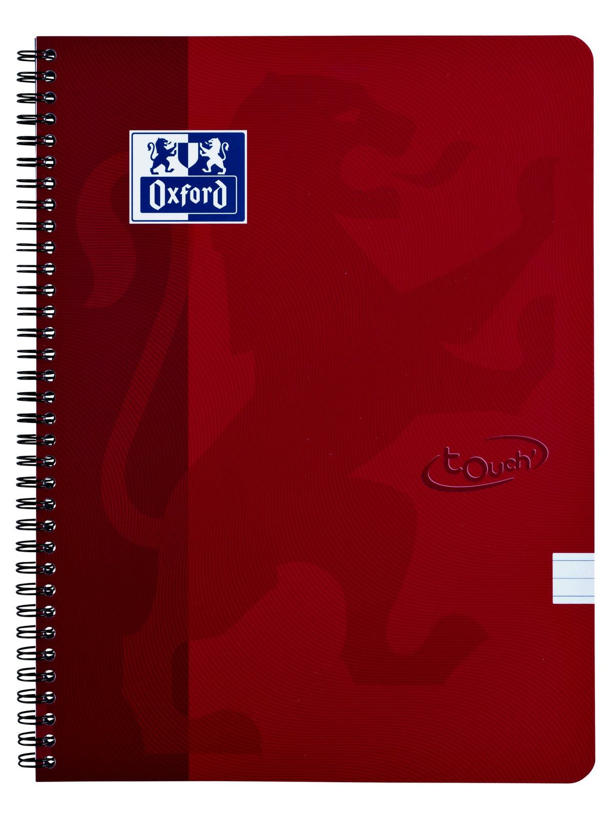 Oxford -  Spiraalblok oxf touch a4 lijn 140pag 80gr rd | 5 stuks