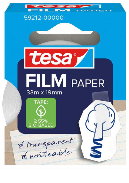 Tesa - Adhesive tape film paper 19mmx33m