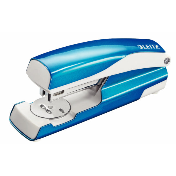 Leitz - NeXXt WOW 5502 stapler, blue metallic, on blister