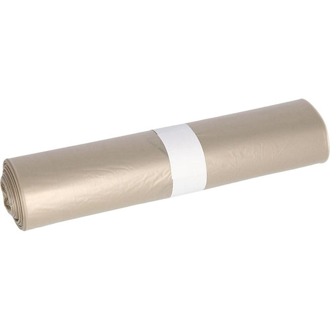 Deiss -   vuilniszak, ft 80 x 100 x 0,2 cm, transparant, HDPE, rol van 50 stuks