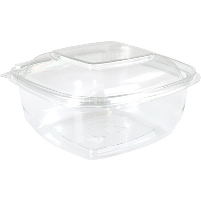 Depa -  Squarepac | 375ml | gerecycled PET | transparant | 200 stuks