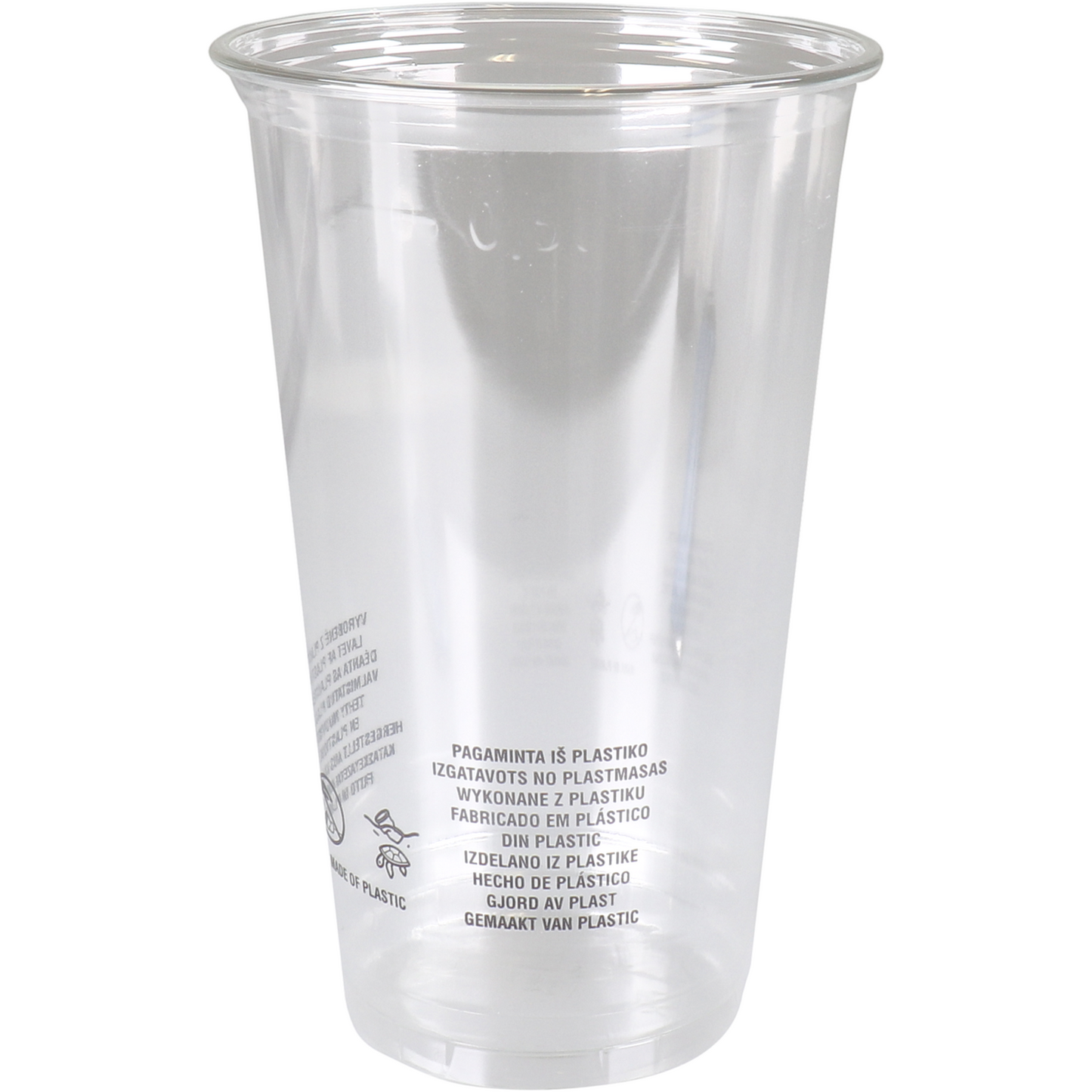 DEPA - | Tasse | 3-in-1-Konzept | Haustier | 591ml | 140 mm | Transparent 50 Stück