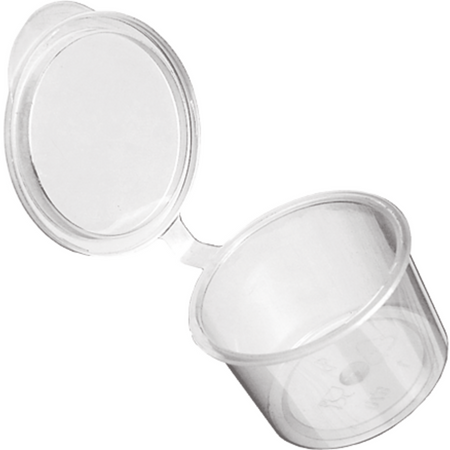 Klika -  Cup | sambalpotje | met deksel | 10ml | Ø 20mm | pP | transparant | 1000 stuks