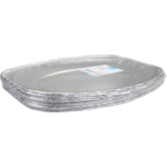 DEPA - Skala Aluminium Oval 350x Silber 10 Stücke