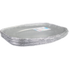 Depa -  Schaal | cateringschaal | aluminium | ovaal | 350x245x21mm | zilver | 100 stuks