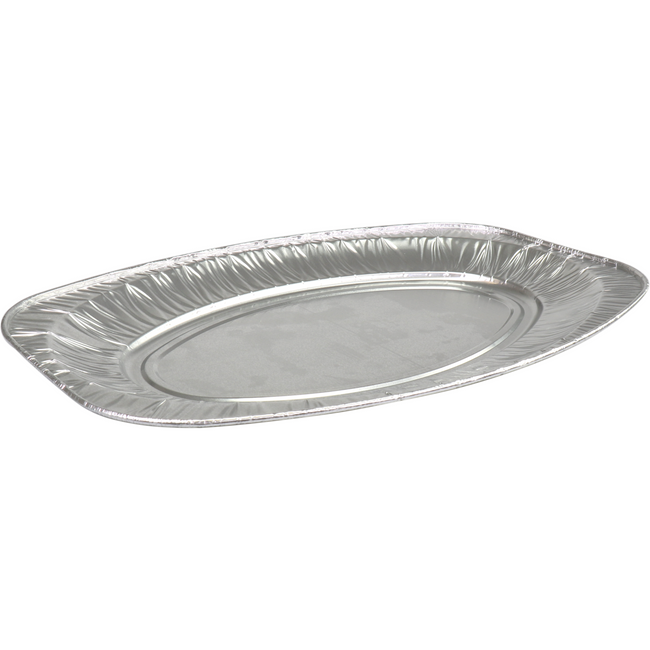 Aluminum oval bowl 45cm 10 pieces