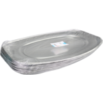 DEPA® - ® Skala Aluminium Oval 550x Silber 10 Stück