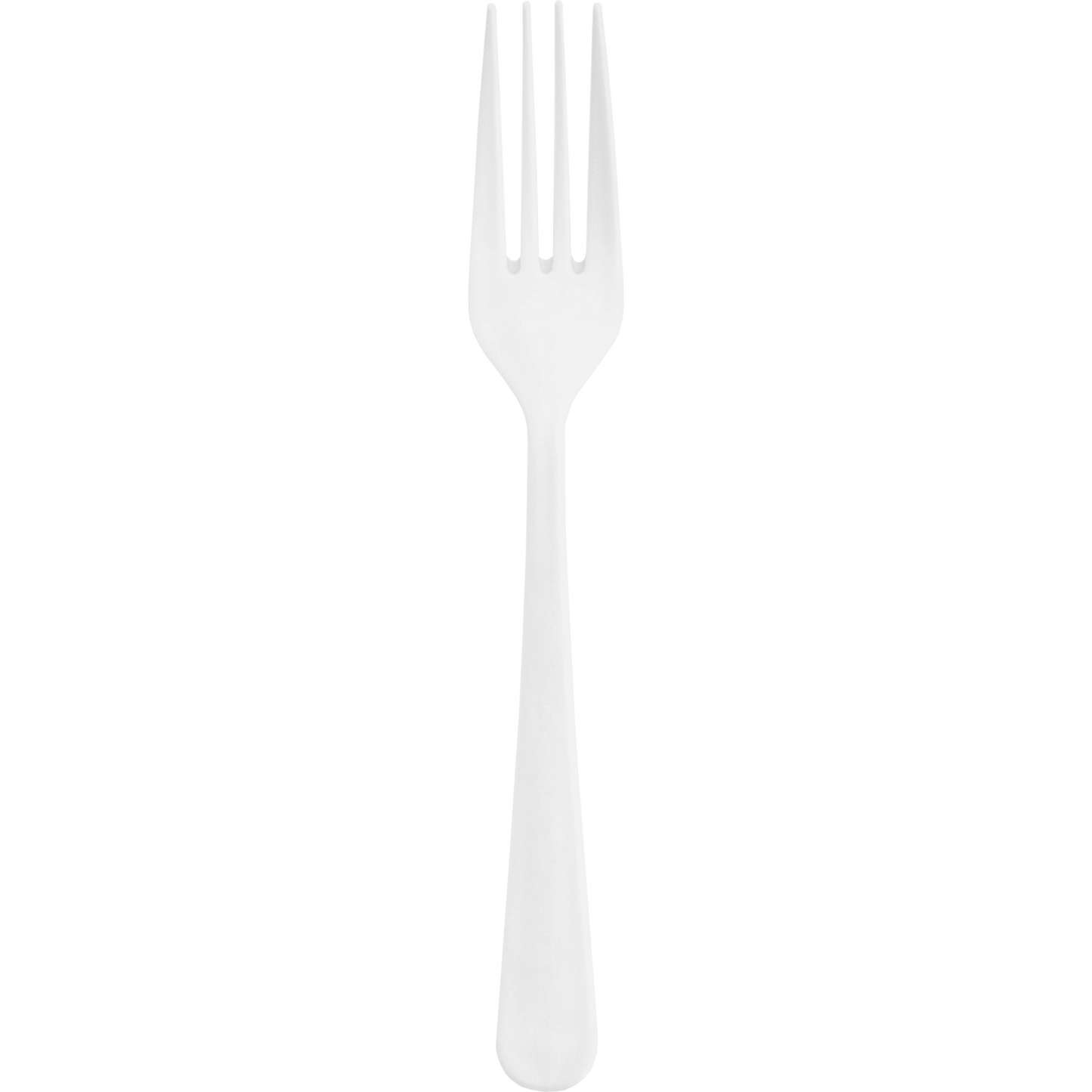 Circulware - Fork | Wiederverwendbar | pp | 190mm | Weiß | 100 Stück