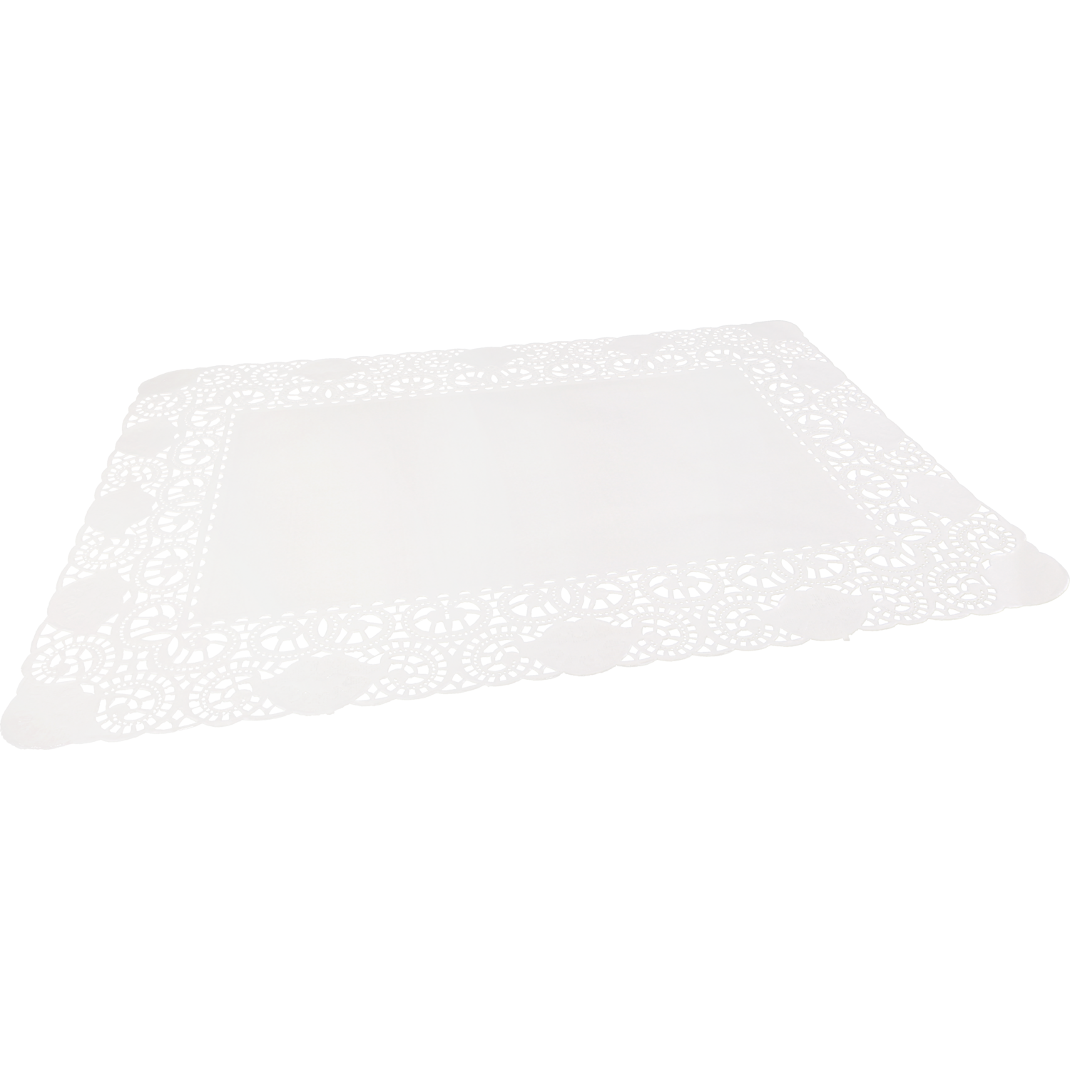Klika -  Taartrand | papier | 40x30cm | rechthoekig | wit | 1000 stuks