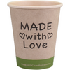 Klika - Coppa | Fatto con amore | 250ml| 8 once | 92 mm | 1000 pezzi