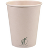 Depa -  | Beker | Bamboepapier + PE | 250ml | 8oz | Ø80mm | lichtbruin | 1000 stuks