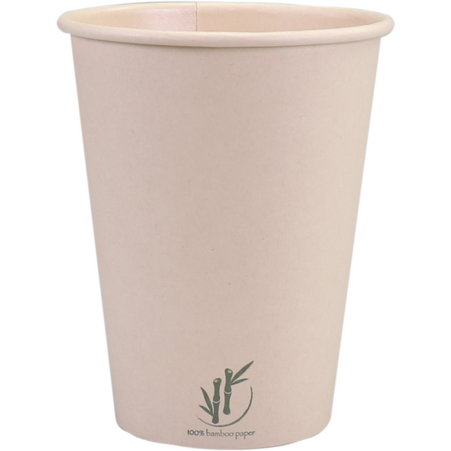 DEPA - | Tasse | Karton + PE | 350 ml | 12oz | Hellbraun | Ärmel mit 50 Teilen