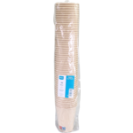 Depa - | Beker | Karton + PE | 350ml | 12oz | lichtbruin | sleeve met 50 stuks