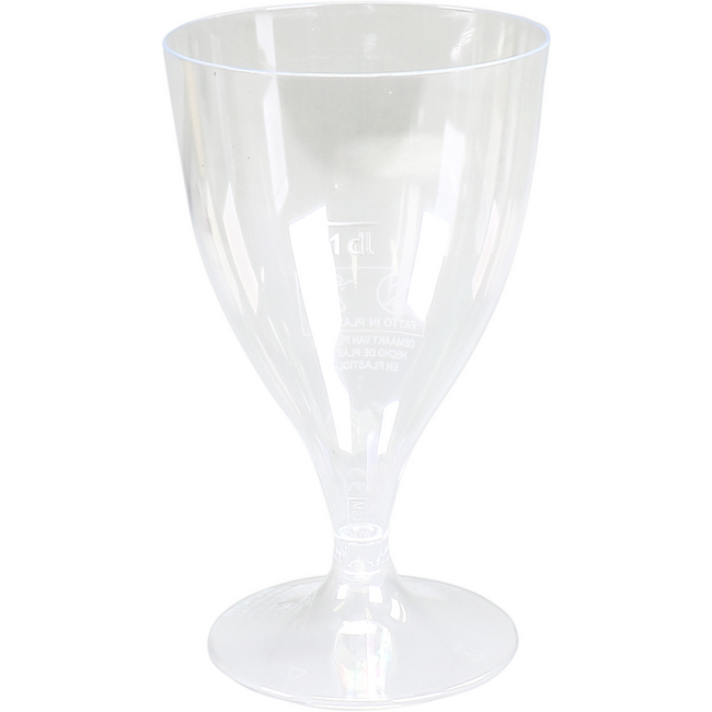 Depa - Glas | wijnglas | met losse voet | pS | 160ml | transparant | 6 stuks