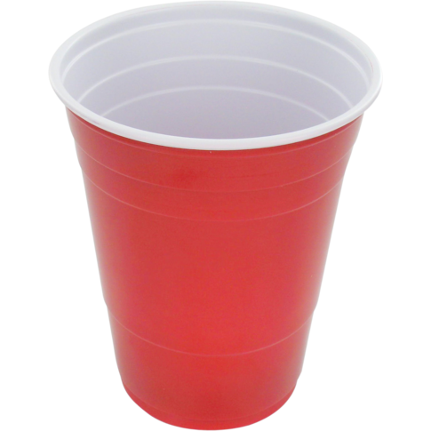 Klika - Partycup | PS | 300ml | 12oz | rood | 50 stuks