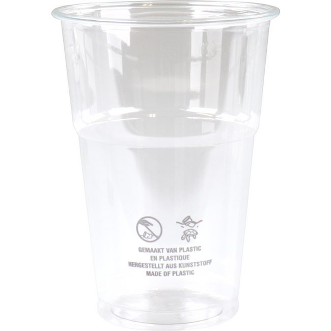 Depa - Glas | bierglas | gerecycled PET | 250ml | transparant | 96 stuks