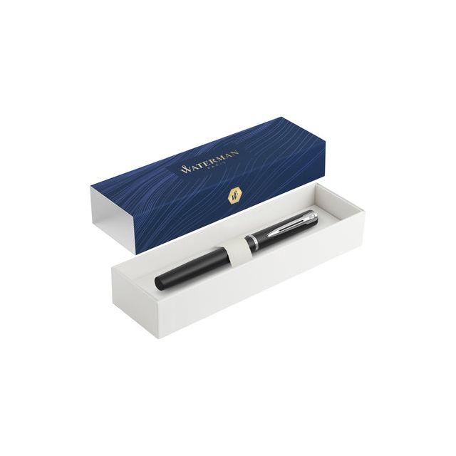 Waterman - Fountain Pen allure ct f Laquer noir | 1 pièce