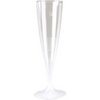 Goldplast - Glas | champagneglas | met losse voet | pS | 100ml | 168mm | transparant | 6 stuks