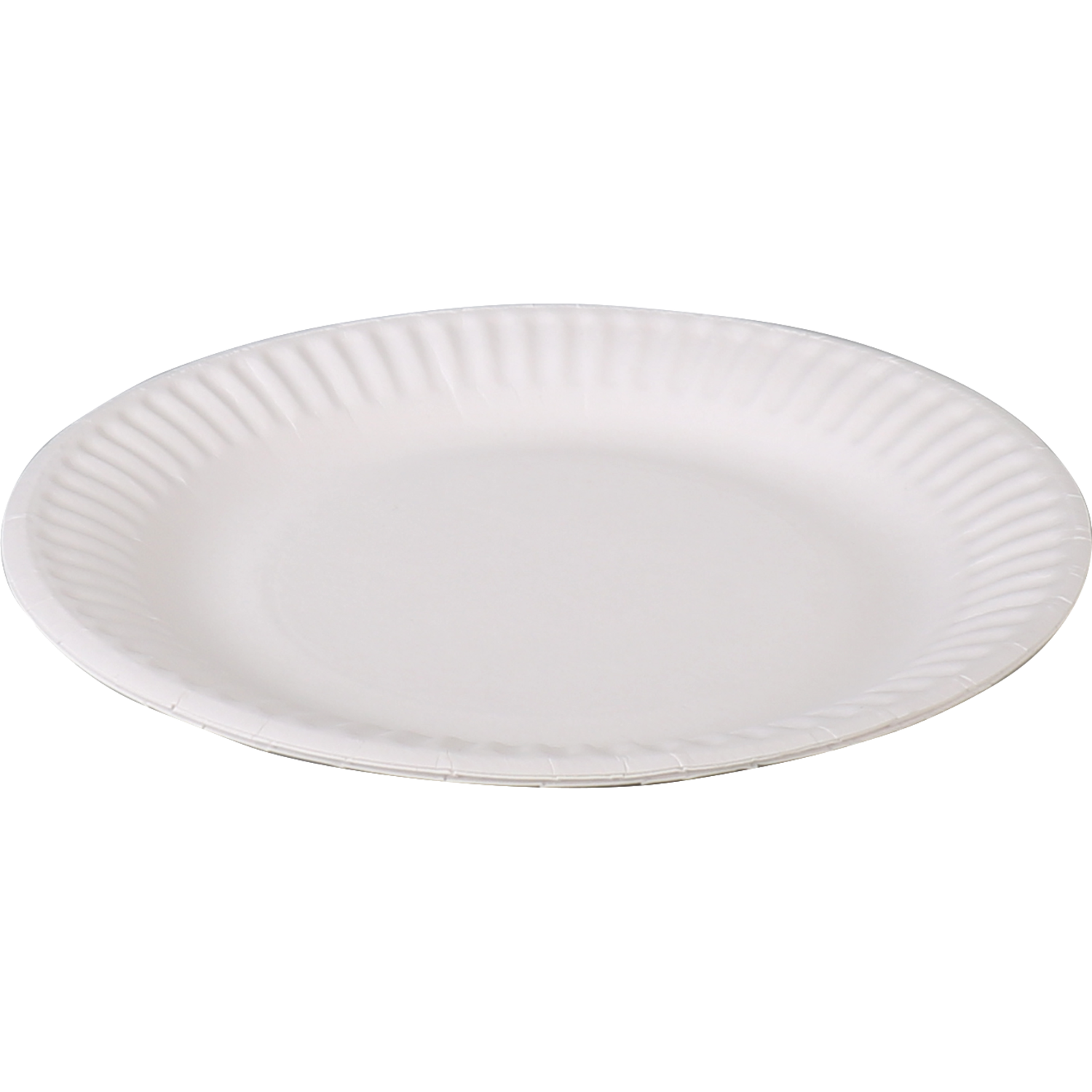 Depa -  Bord | rond | 1-vaks | karton | Ø15cm | wit | 2000 stuks