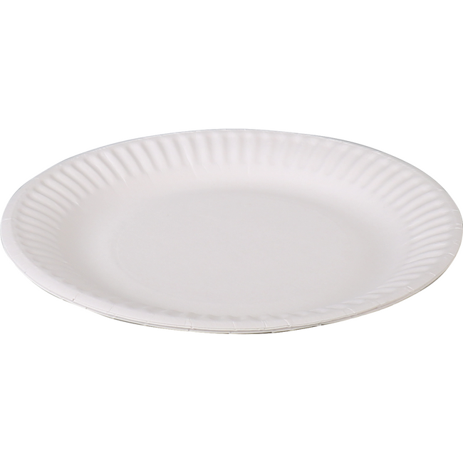 Depa -  Bord | rond | 1-vaks | karton | Ø15cm | wit | 2000 stuks