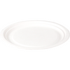 Depa -  Bord | rond | 1-vaks | karton | Ø18cm | wit | 800 stuks
