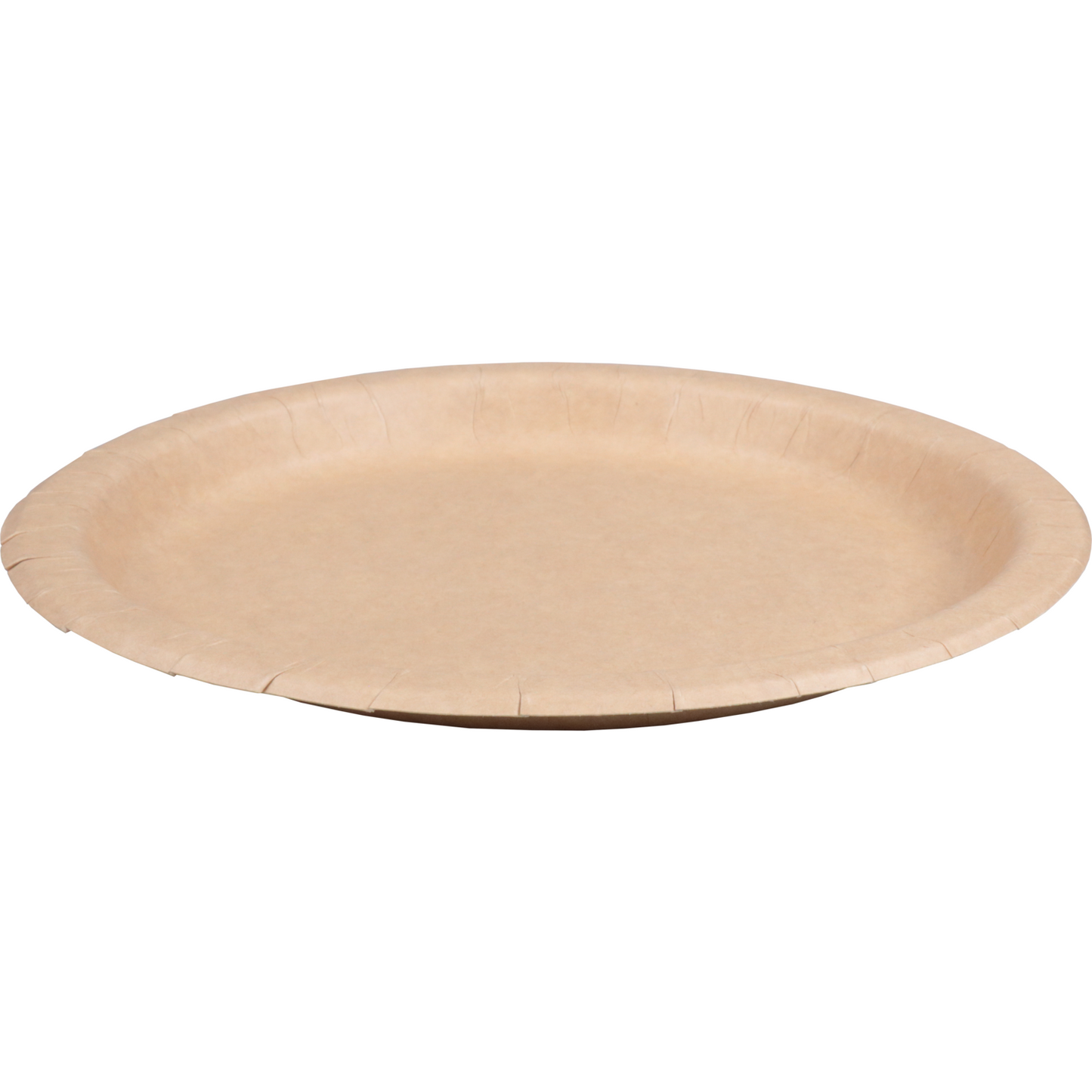 Depa -  Bord | rond | 1-vaks | karton | Ø22cm | naturel | 500 stuks