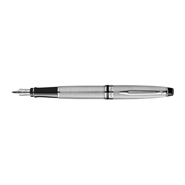 Waterman - Fountain Pen Expert CT M Steelless en acier inoxydable | 1 pièce