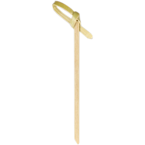 DePA® - ® Pick | bâton de bouton Bambou | 60 mm | Natural | 250 pièces