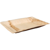 Depa -  Bord | rechthoekig | 1-vaks | palmblad | 25x16cm | naturel | 100 stuks