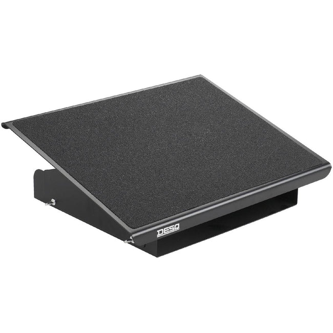 Desq - footrest, metal, 3 height positions, heavy duty, black