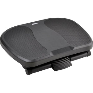 Desq - anti-slip footrest, 3 height positions, black