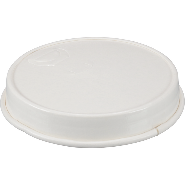 Klika -  Deksel | Karton + PE | Ø80mm | wit | 1000 stuks
