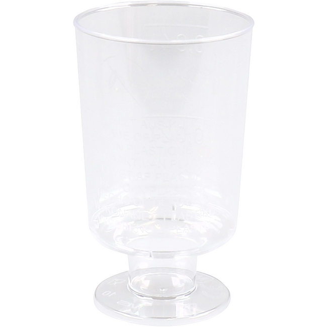 Depa - verre Verre Porrel | boîte d'étagère avec pied | PS | 40 ml | Transparent 160 pièces