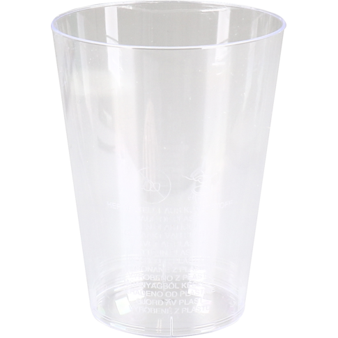 Verre DePA® - ® Limonadelas | boîte d'étagère PS | 200 ml | Transparent 120 pièces