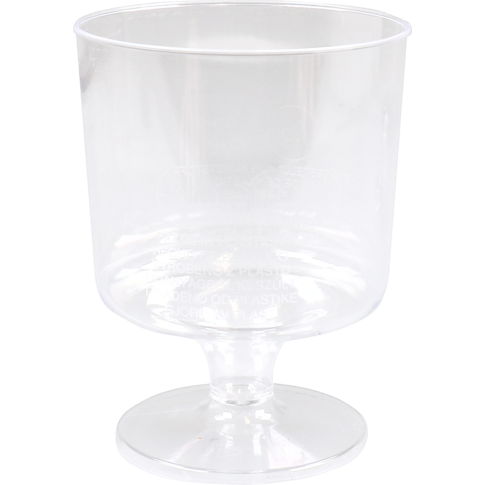 Verre DePA® - ® verre de vin boîte d'étagère PS | 170 ml | Transparent 48 pièces