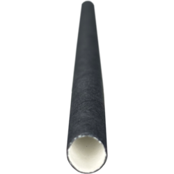 Depa -  Cocktailrietje zwart papier 150mm x 7mm zwart 500 stuks