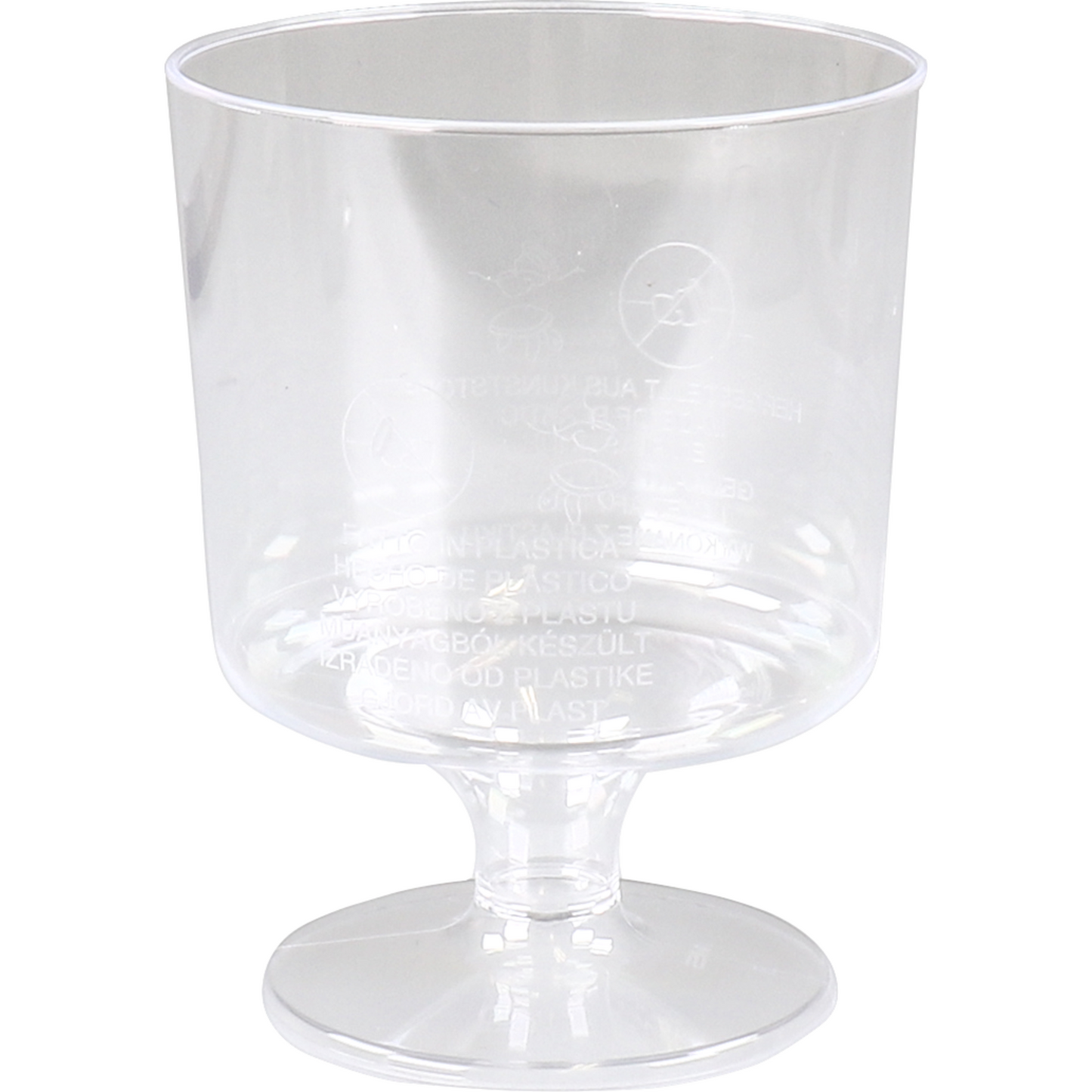 Klika -  Glas | wijnglas | met voet | pS | 170ml | 86mm | glashelder | 540 stuks